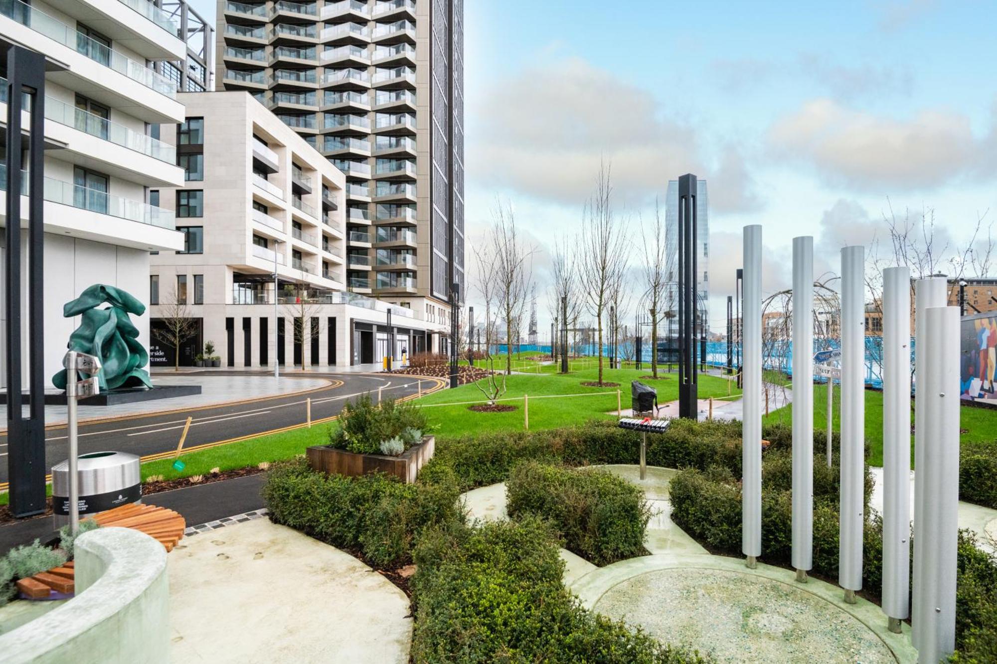 Elegant And Modern Apartments In Canary Wharf Right Next To Thames London Luaran gambar