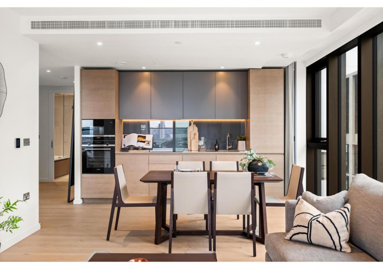 Elegant And Modern Apartments In Canary Wharf Right Next To Thames London Luaran gambar