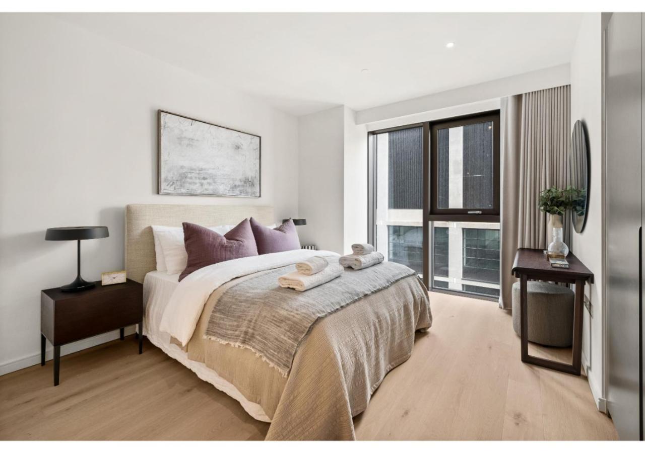 Elegant And Modern Apartments In Canary Wharf Right Next To Thames London Luaran gambar