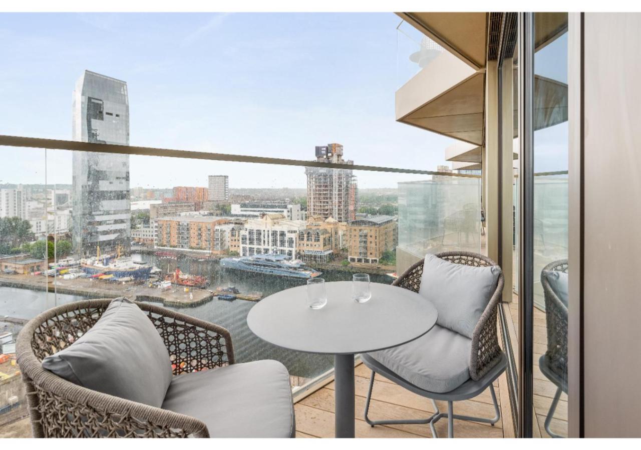 Elegant And Modern Apartments In Canary Wharf Right Next To Thames London Luaran gambar