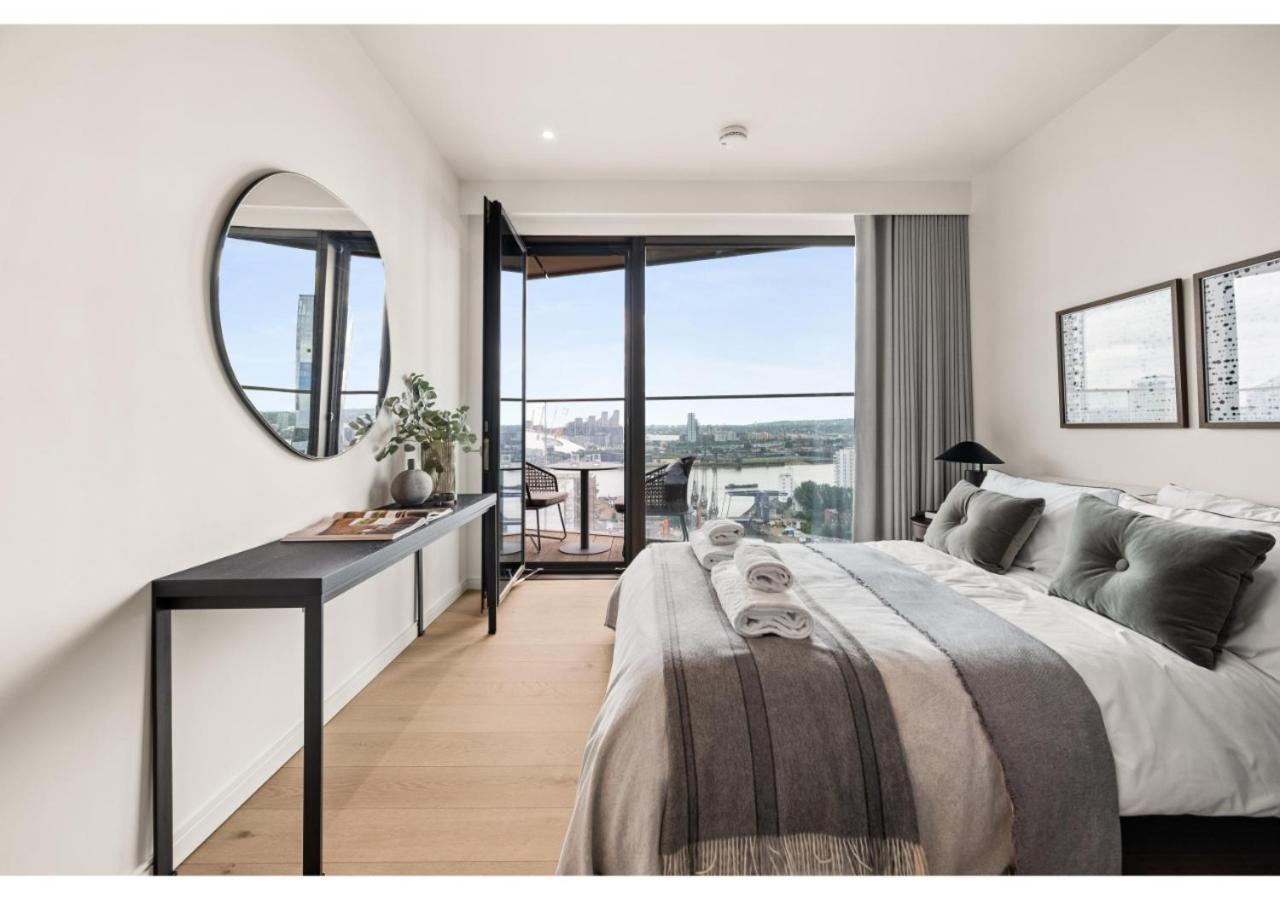 Elegant And Modern Apartments In Canary Wharf Right Next To Thames London Luaran gambar