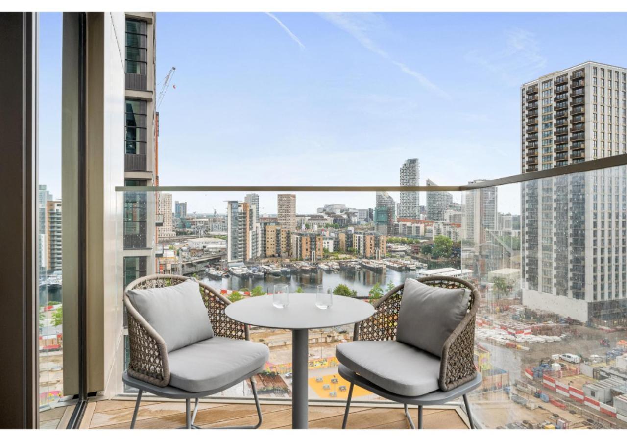 Elegant And Modern Apartments In Canary Wharf Right Next To Thames London Luaran gambar