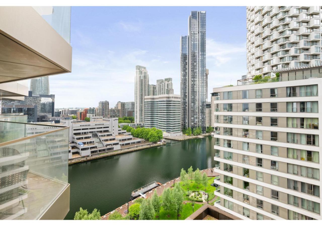 Elegant And Modern Apartments In Canary Wharf Right Next To Thames London Luaran gambar