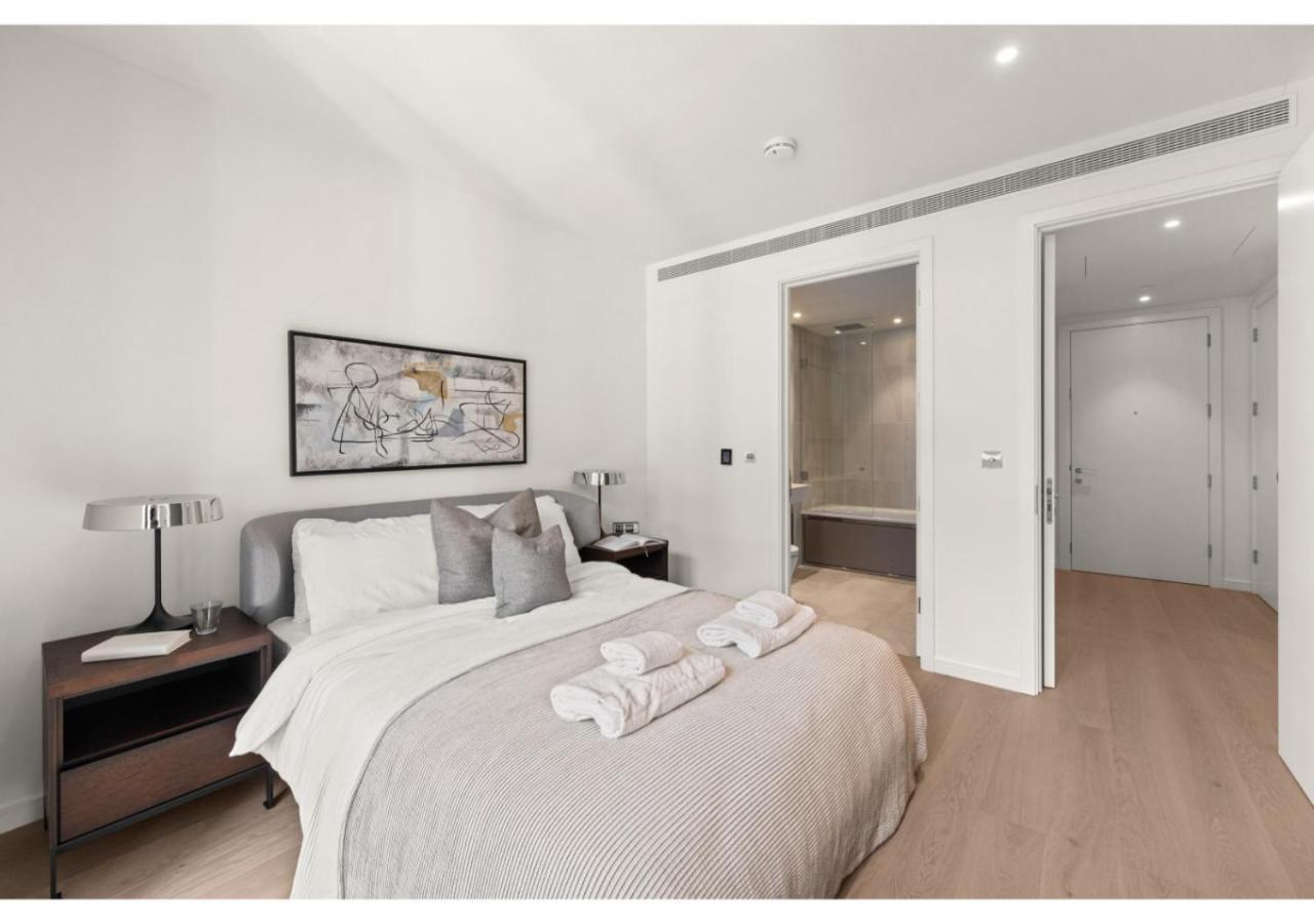 Elegant And Modern Apartments In Canary Wharf Right Next To Thames London Luaran gambar