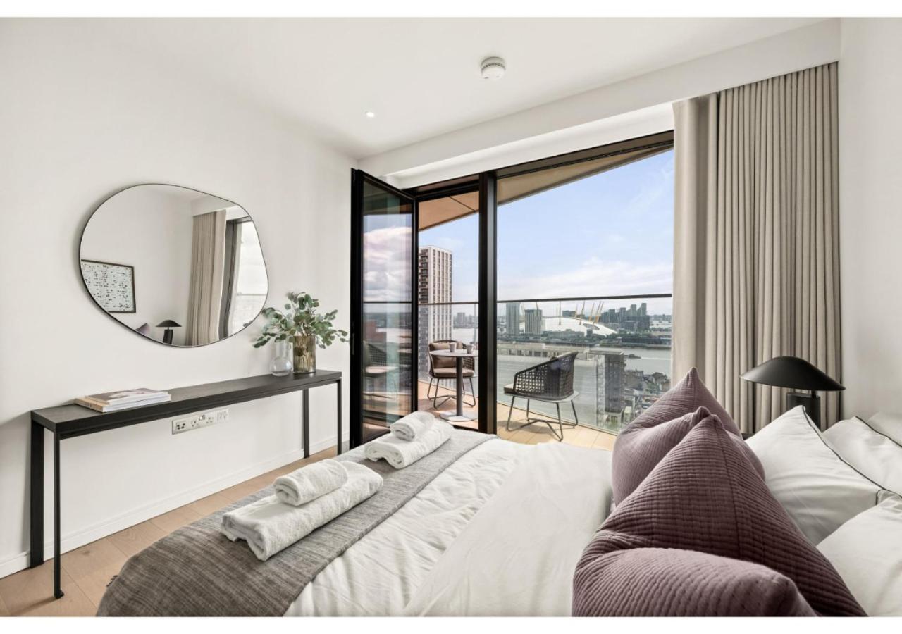 Elegant And Modern Apartments In Canary Wharf Right Next To Thames London Luaran gambar