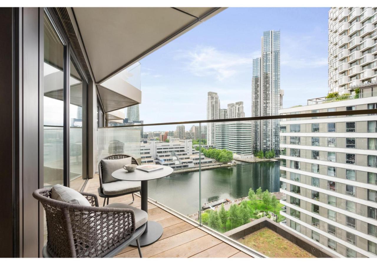 Elegant And Modern Apartments In Canary Wharf Right Next To Thames London Luaran gambar