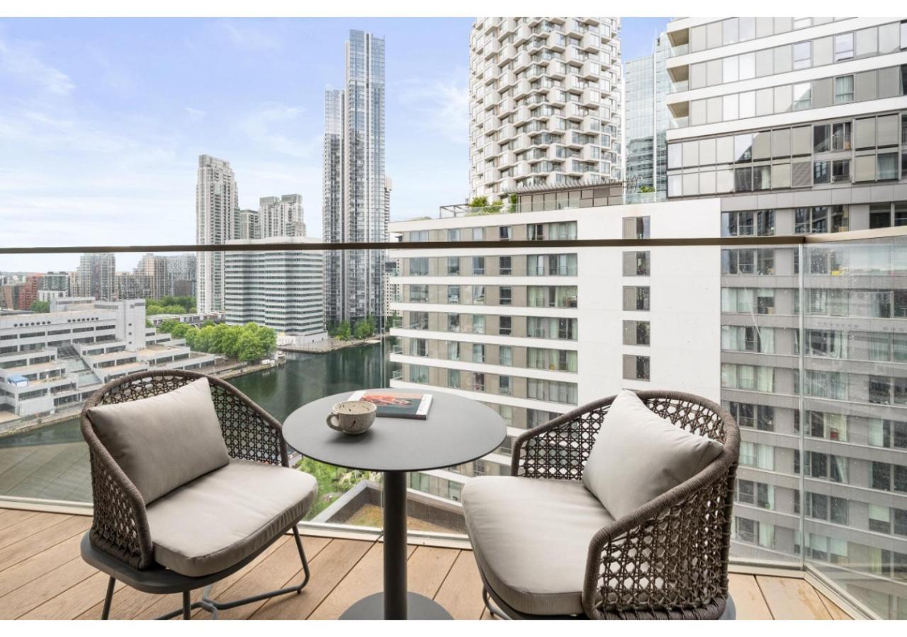 Elegant And Modern Apartments In Canary Wharf Right Next To Thames London Luaran gambar