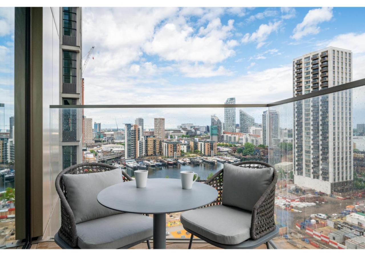 Elegant And Modern Apartments In Canary Wharf Right Next To Thames London Luaran gambar
