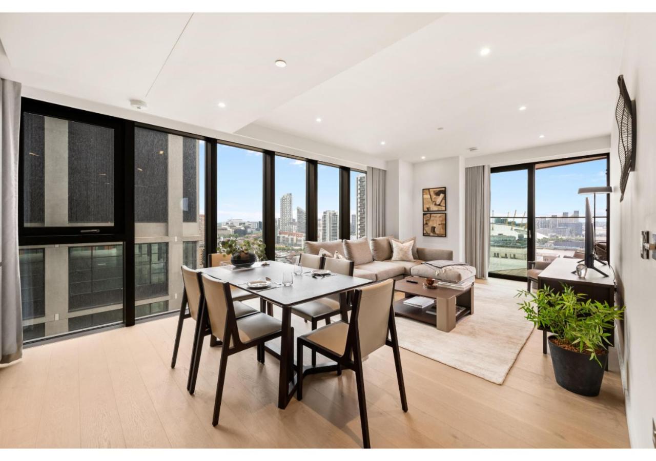 Elegant And Modern Apartments In Canary Wharf Right Next To Thames London Luaran gambar