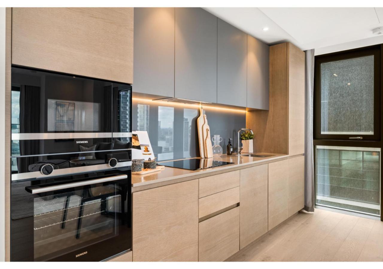 Elegant And Modern Apartments In Canary Wharf Right Next To Thames London Luaran gambar