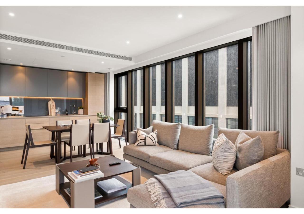 Elegant And Modern Apartments In Canary Wharf Right Next To Thames London Luaran gambar