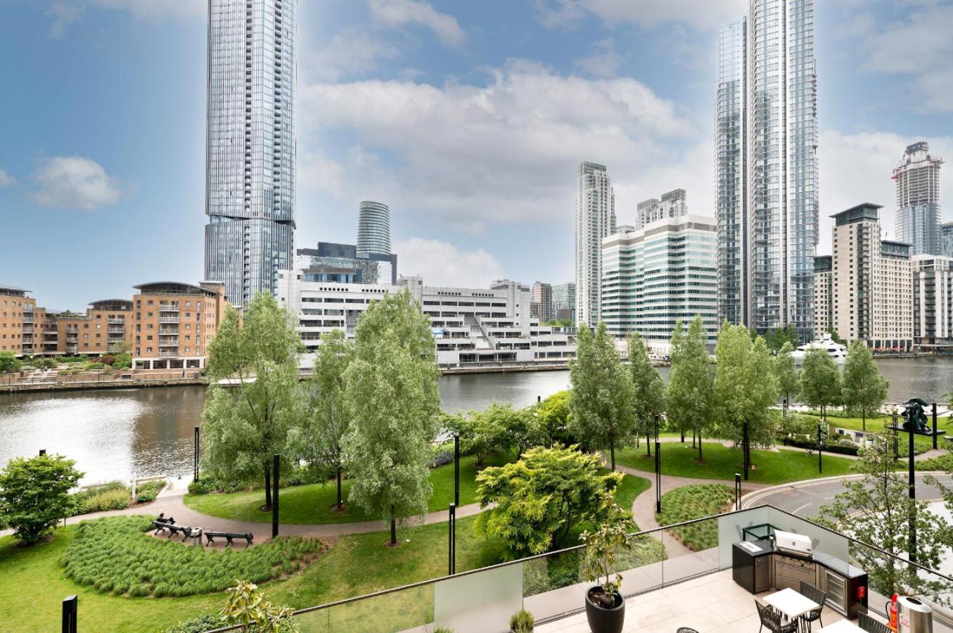 Elegant And Modern Apartments In Canary Wharf Right Next To Thames London Luaran gambar