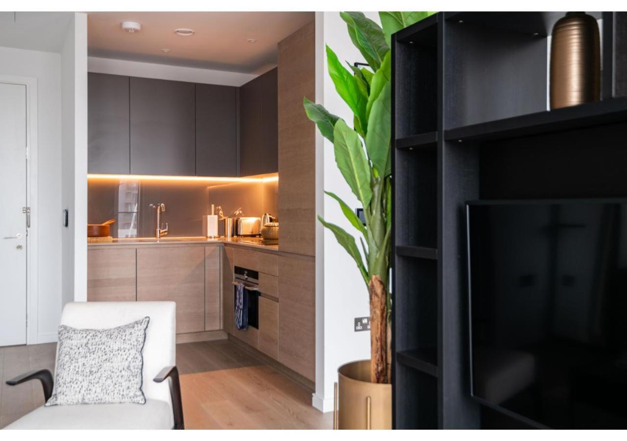 Elegant And Modern Apartments In Canary Wharf Right Next To Thames London Luaran gambar