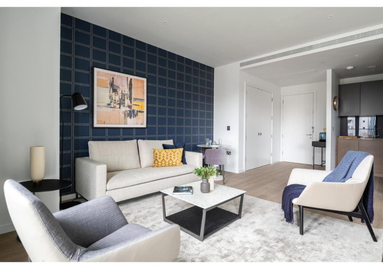 Elegant And Modern Apartments In Canary Wharf Right Next To Thames London Luaran gambar