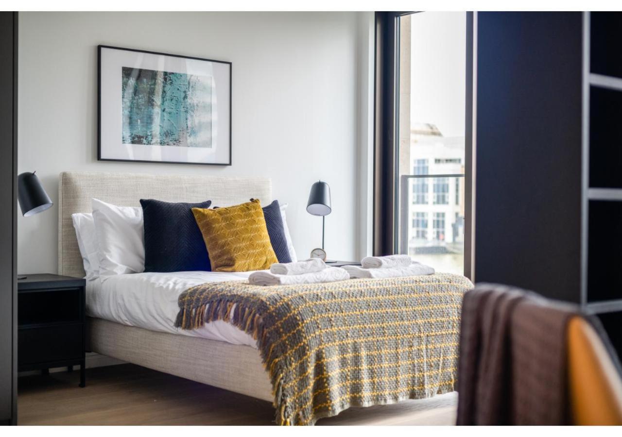 Elegant And Modern Apartments In Canary Wharf Right Next To Thames London Luaran gambar