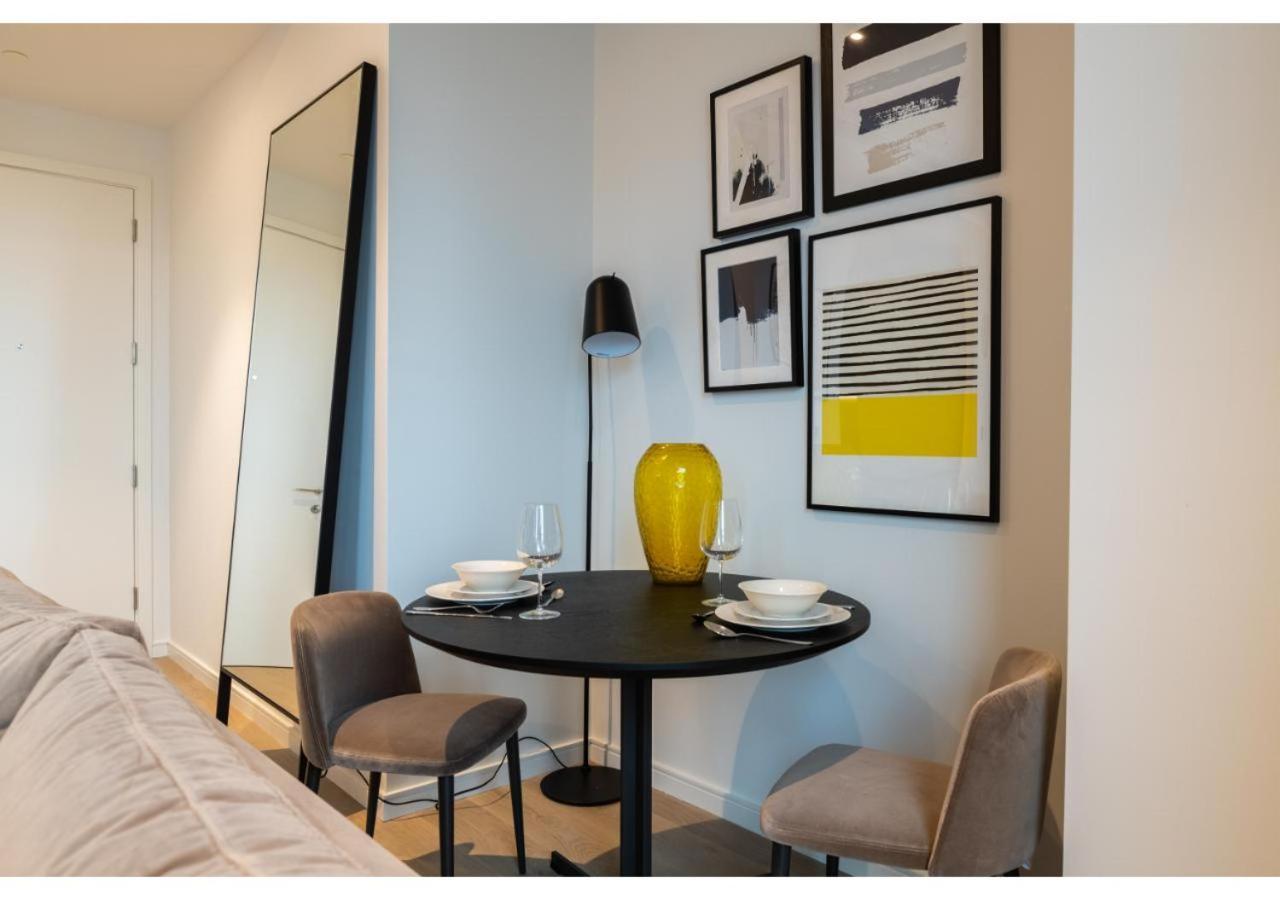 Elegant And Modern Apartments In Canary Wharf Right Next To Thames London Luaran gambar