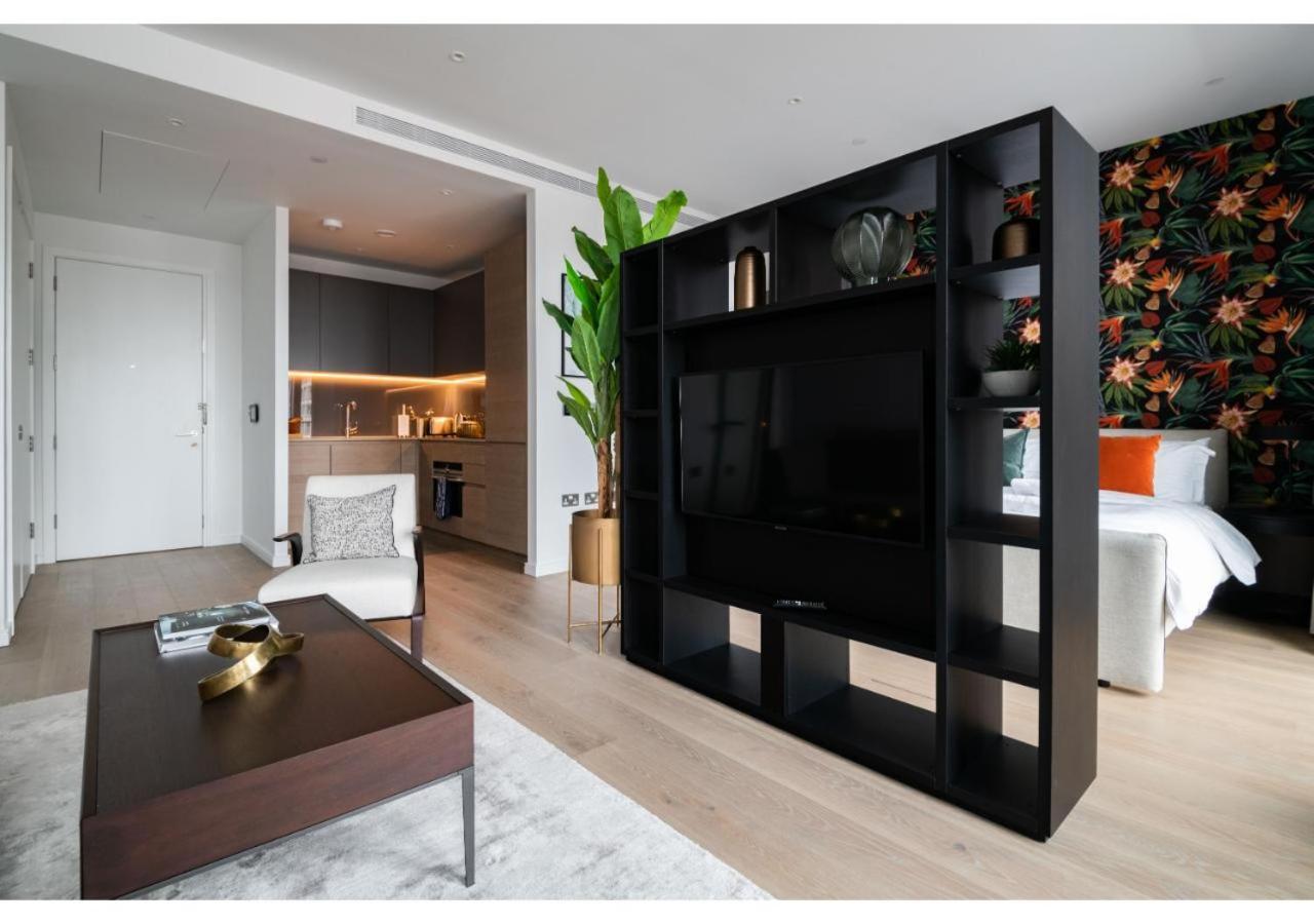 Elegant And Modern Apartments In Canary Wharf Right Next To Thames London Luaran gambar